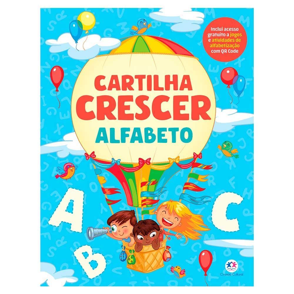 Livro Cartilha Crescer Alfabeto Ciranda Cultural