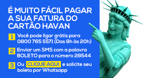 promoção de roupas na havan