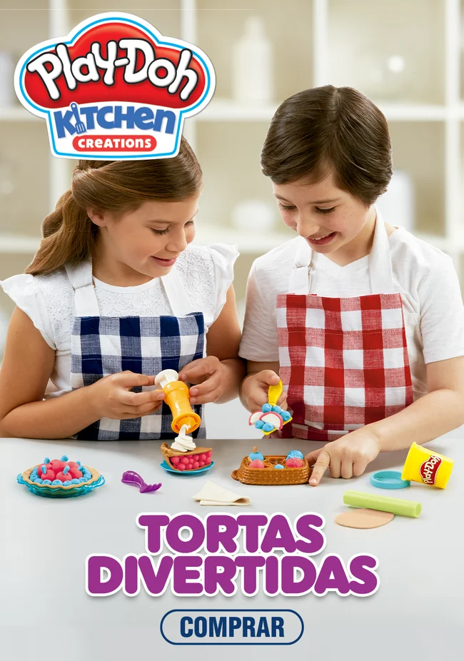 Massinha de Modelar Kitchen Criations Bolos Divertidos Play-Doh