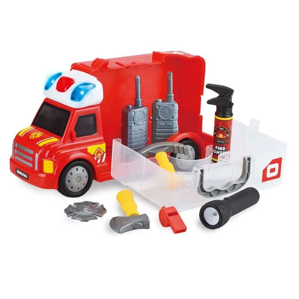 Brinquedo Caminhão de Construção Workshop Junior Truck com