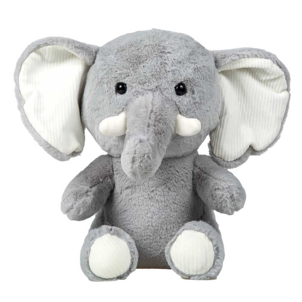 Elefante De Pelúcia 30Cm Cinza Havan Toys - HBR0336