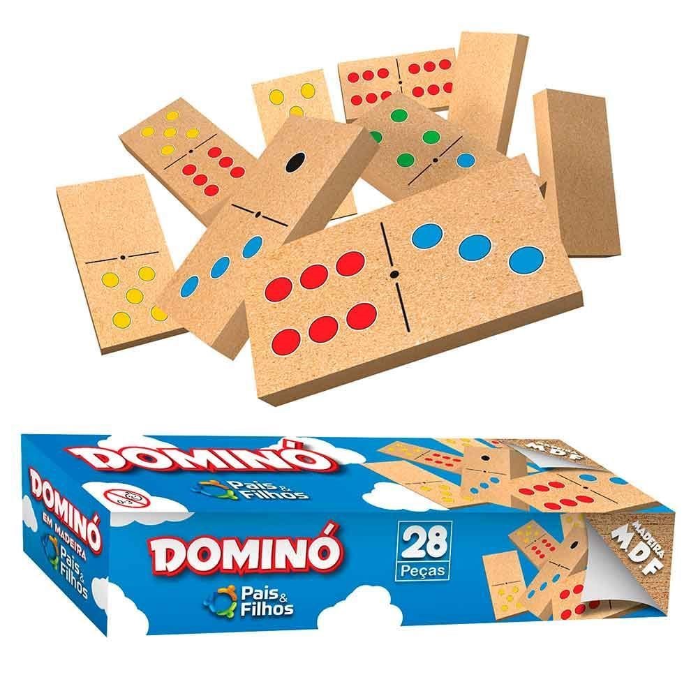 Jogo De Domino 28pcs Imporiente Im42061 - Atacadão Posto 13