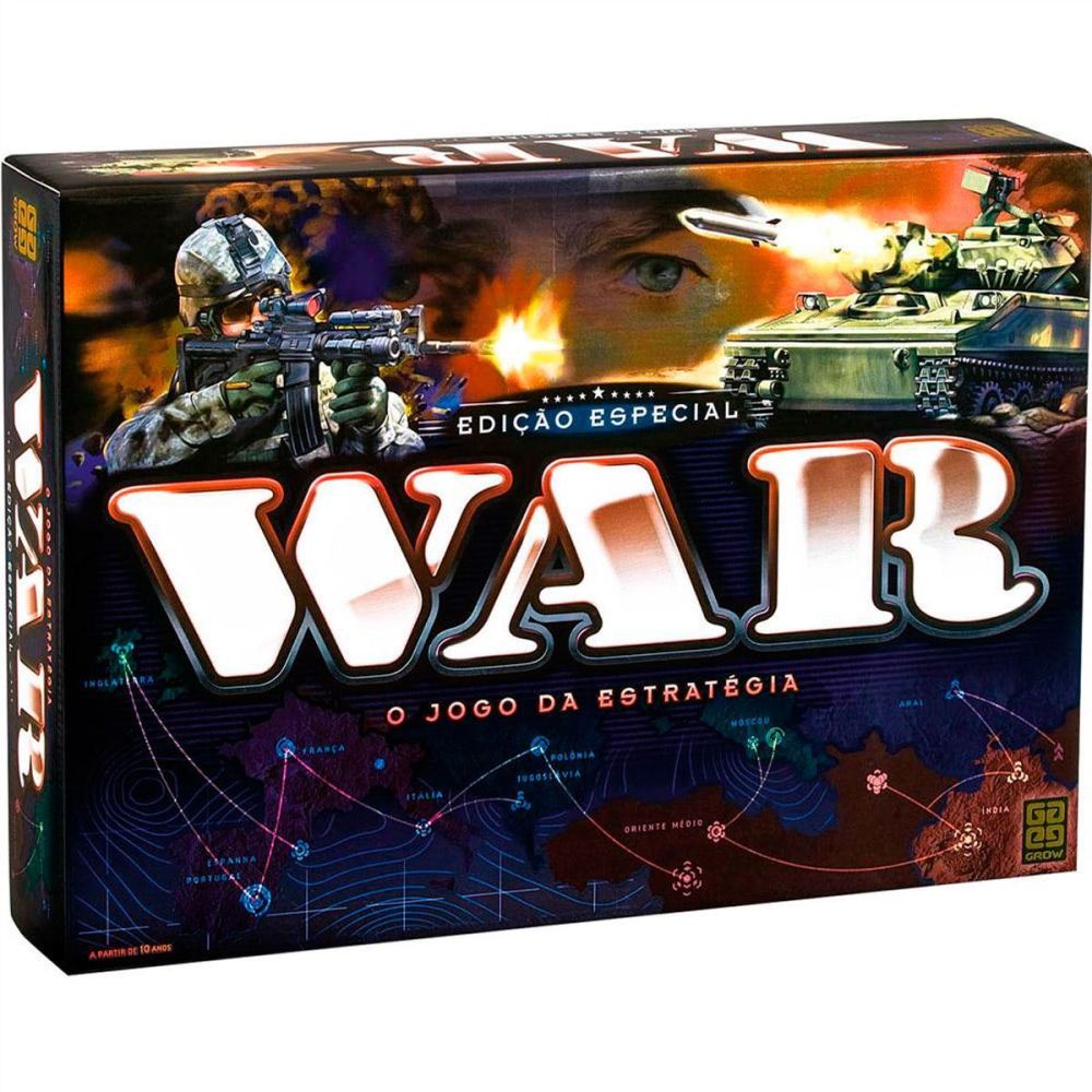 Jogo Da Estratégia War Cards Grow - Rápido E Emocionante