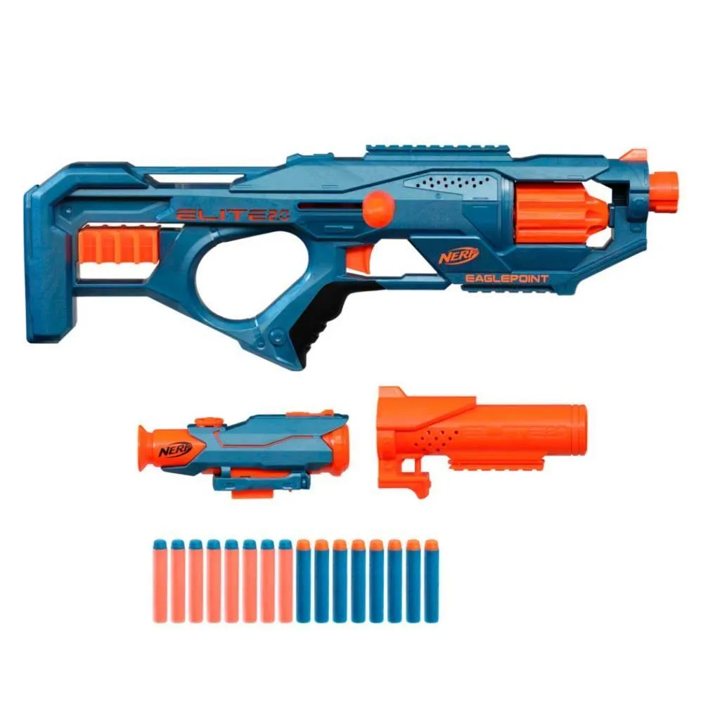 Lancador De Dardos Nerf Elite 2.0 Eaglepoint Hasbro F0424