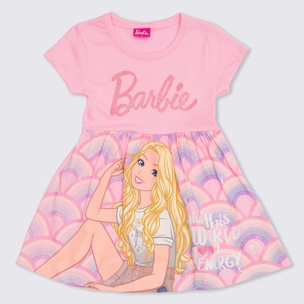 Conjunto Barbie Rosa Infantil - Lojinha da Vivi - Roupas, Calçados