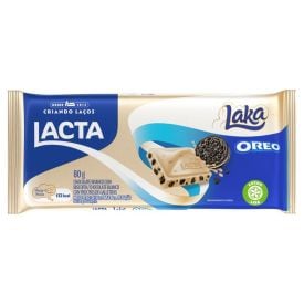 Barra De Chocolate Laka Oreo Lacta - 80G